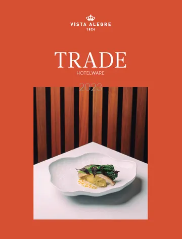 Capa do catálogo Vista Alegre Trade
