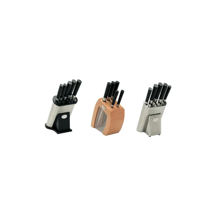 Facas com Suporte suporte em madeira ou inox